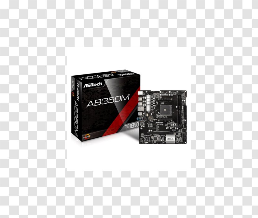 Socket AM4 Motherboard ASRock MicroATX - Cpu - Atx Transparent PNG