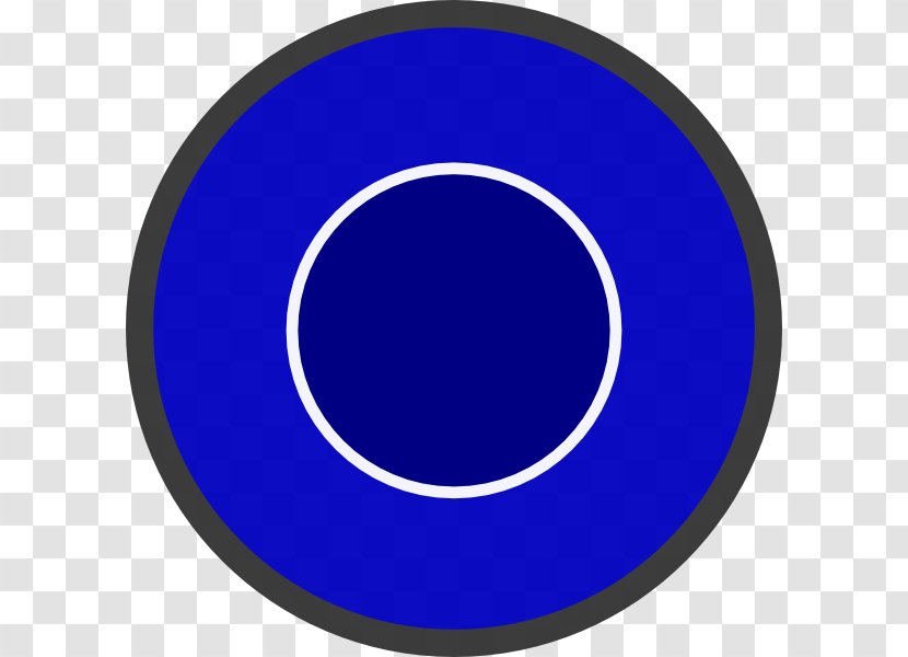 Electric Blue Cobalt Circle - Microsoft Azure - Double Clipart Transparent PNG