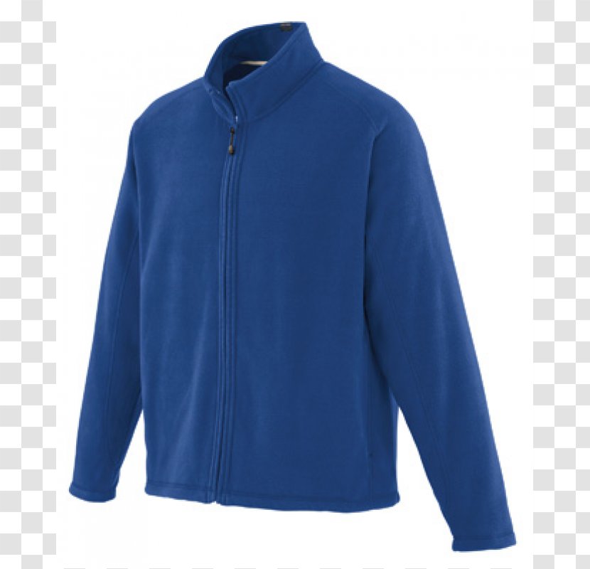 Hoodie Jacket Clothing Tracksuit - Cobalt Blue Transparent PNG