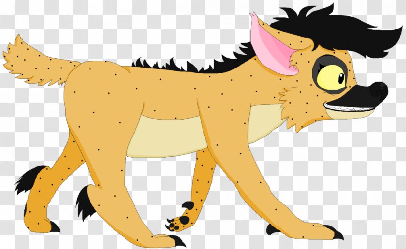 Cat Hyena Lion Art - Vertebrate Transparent PNG