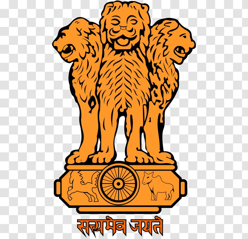 State Emblem Of India Coat Arms Flag Lion Capital Ashoka Transparent PNG