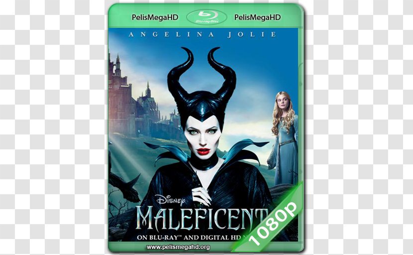 Maleficent Angelina Jolie Blu-ray Disc Princess Aurora The Walt Disney Company - Digital 3d Transparent PNG