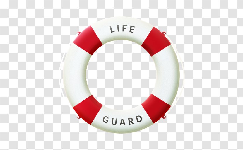 Lifebuoy Swim Ring Icon - Button Transparent PNG