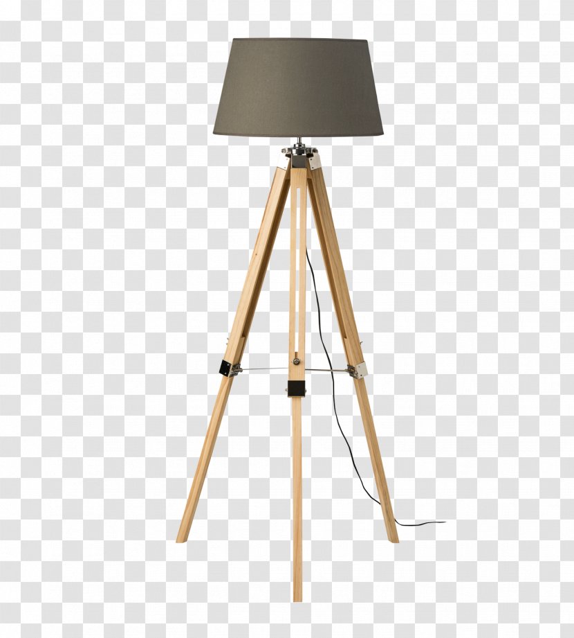 Table Lighting Floor Lamp - Wood Flooring - Bronze Tripod Transparent PNG