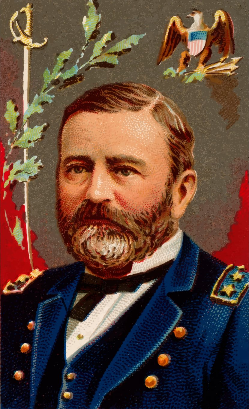 Ulysses S. Grant United States American Civil War Collectable Trading Cards General - George Bush Transparent PNG