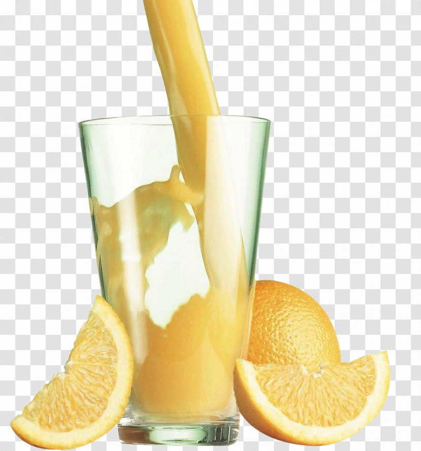 Orange Juice Fizzy Drinks Tea Drink - Lemon Lime - Glass Of Transparent PNG