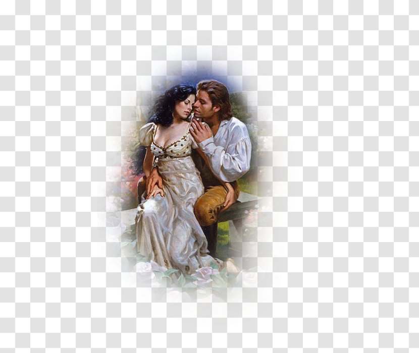 Romance Painter Love Portrait Painting - Author Transparent PNG