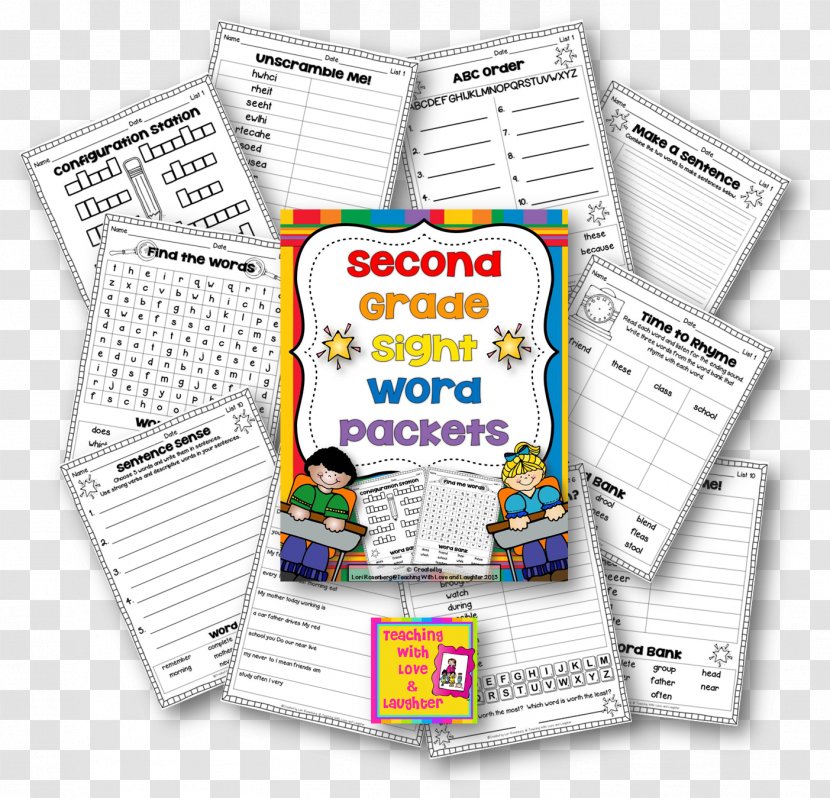 TeachersPayTeachers Literacy Reading Sight Word - Teacher Transparent PNG