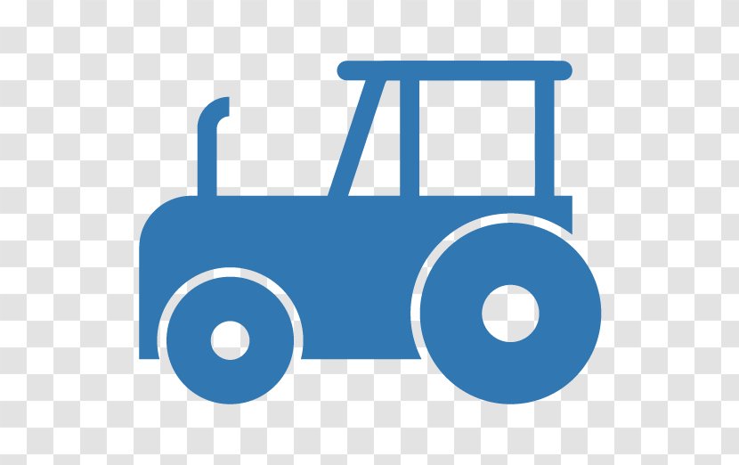 Tractor Computer Software Industry Business - Electric Blue Transparent PNG