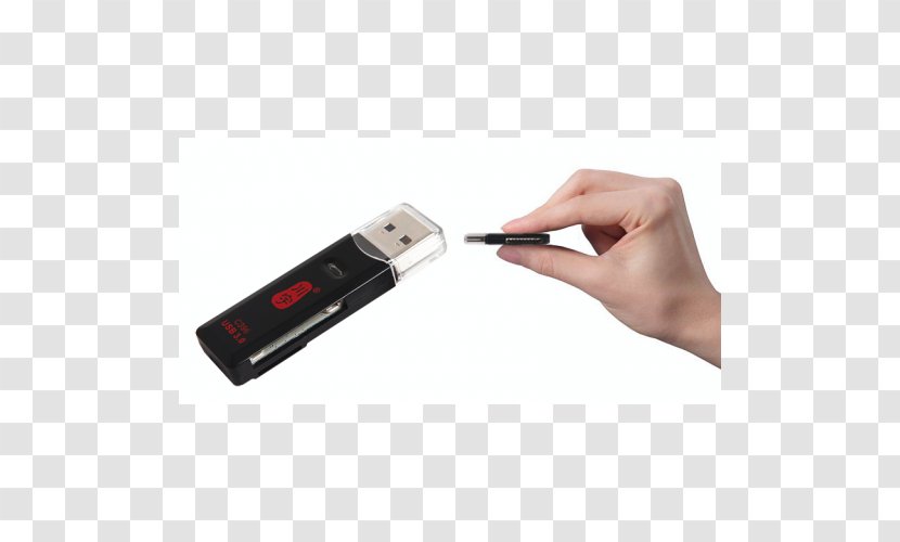 USB Flash Drives Secure Digital Memory Cards Card Readers Electronics - Usb - Drive Transparent PNG