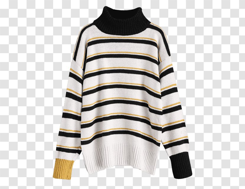 Raglan Sleeve Sweater Polo Neck Polotröja - Wool - Pull Goods Transparent PNG