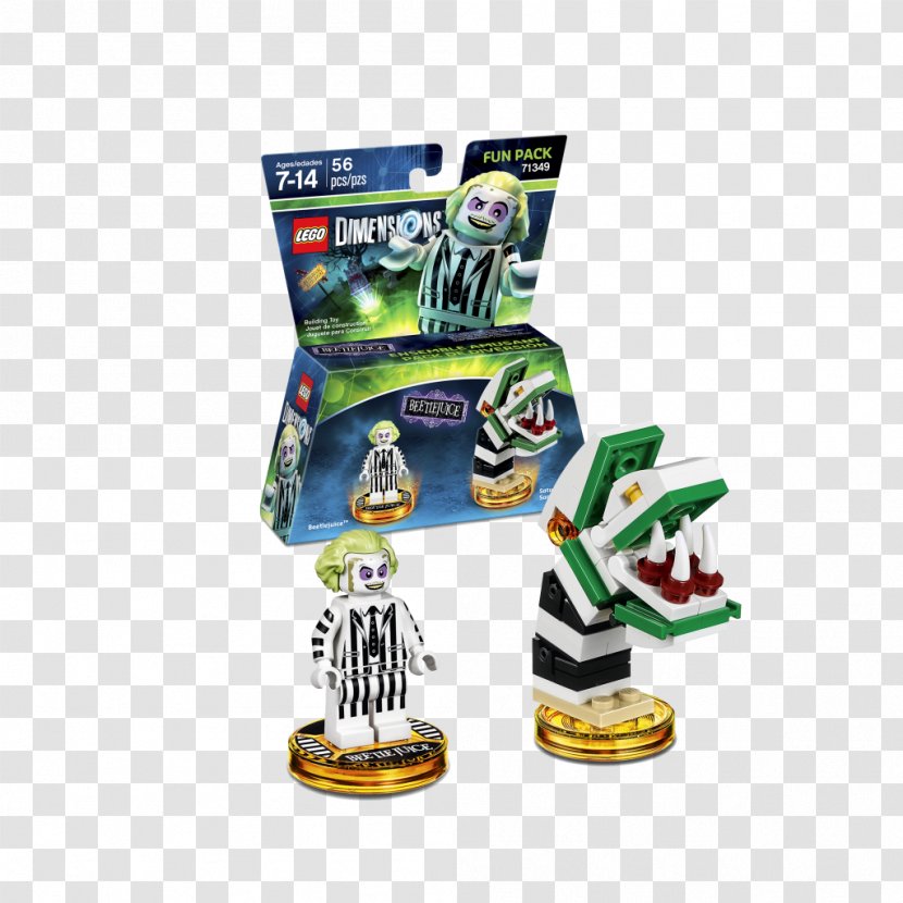 Lego Dimensions Beetlejuice Toy Video Game - Toystolife Transparent PNG