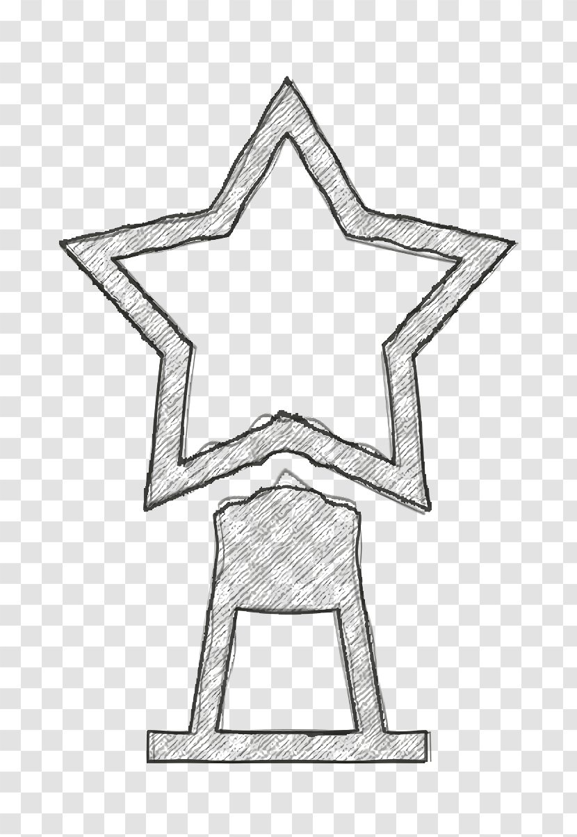 Award Icon Honor - Line Art - Symbol Transparent PNG