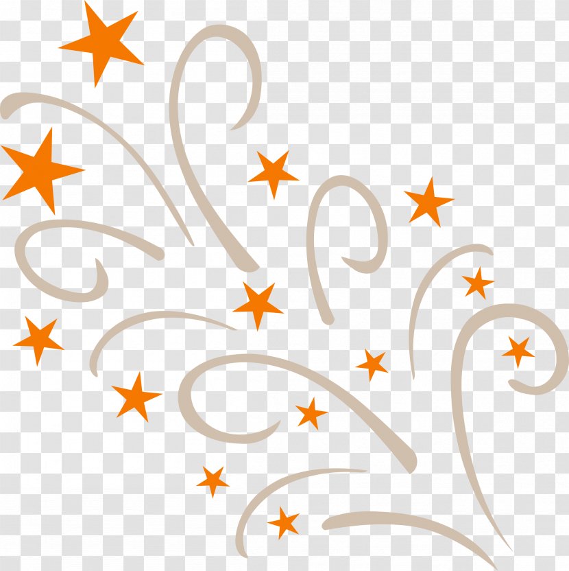 Star Black And White Clip Art - Color - Celebration Transparent PNG