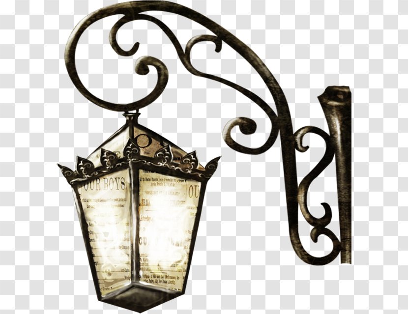 Street Light Lantern Lamp - Electric Transparent PNG