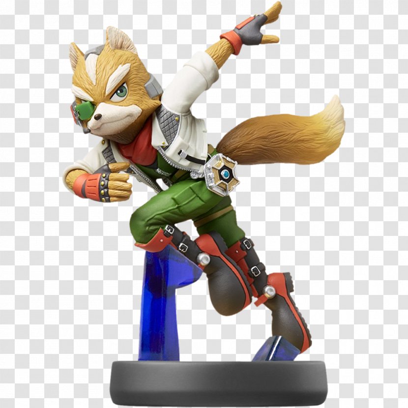 Super Smash Bros. For Nintendo 3DS And Wii U Star Fox Zero - Action Figure Transparent PNG