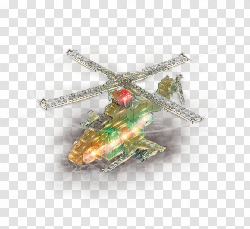 Helicopter Rotor Aircraft Rotorcraft Toy - Laser Transparent PNG
