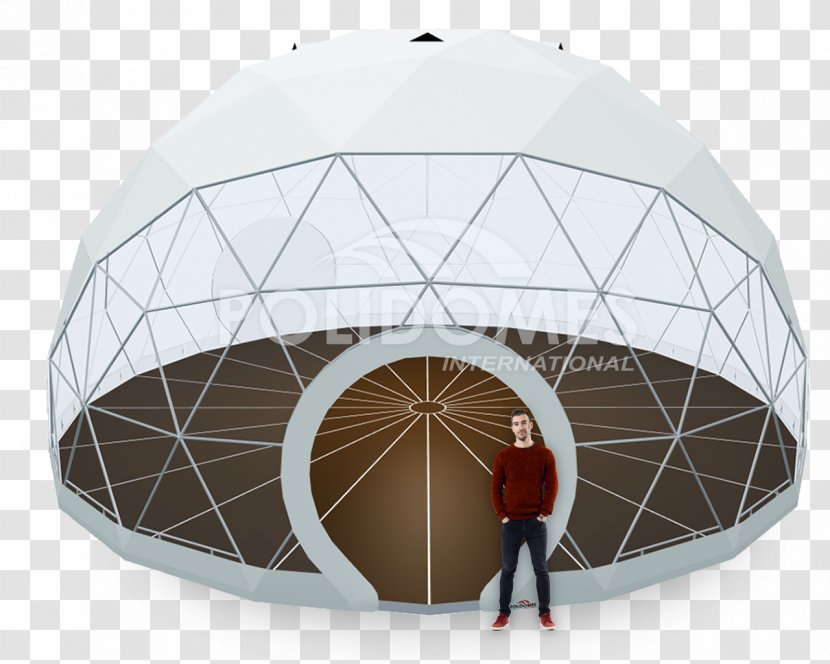 Geodesic Dome Tent Building - Pavilion - Grasshopper Transparent PNG