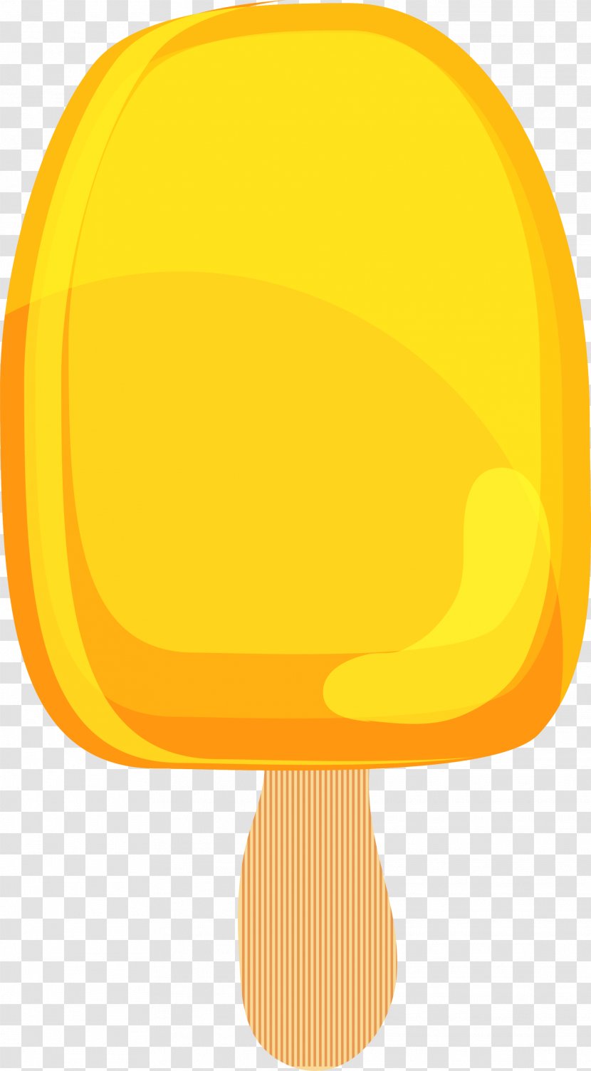 Yellow Angle Font - Table - Cartoon Ice Cream Transparent PNG