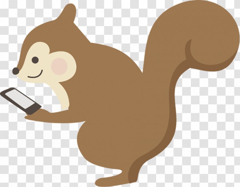 Squirrel Cartoon Clip Art Ferret Tail - Mustelidae Chipmunk Transparent PNG