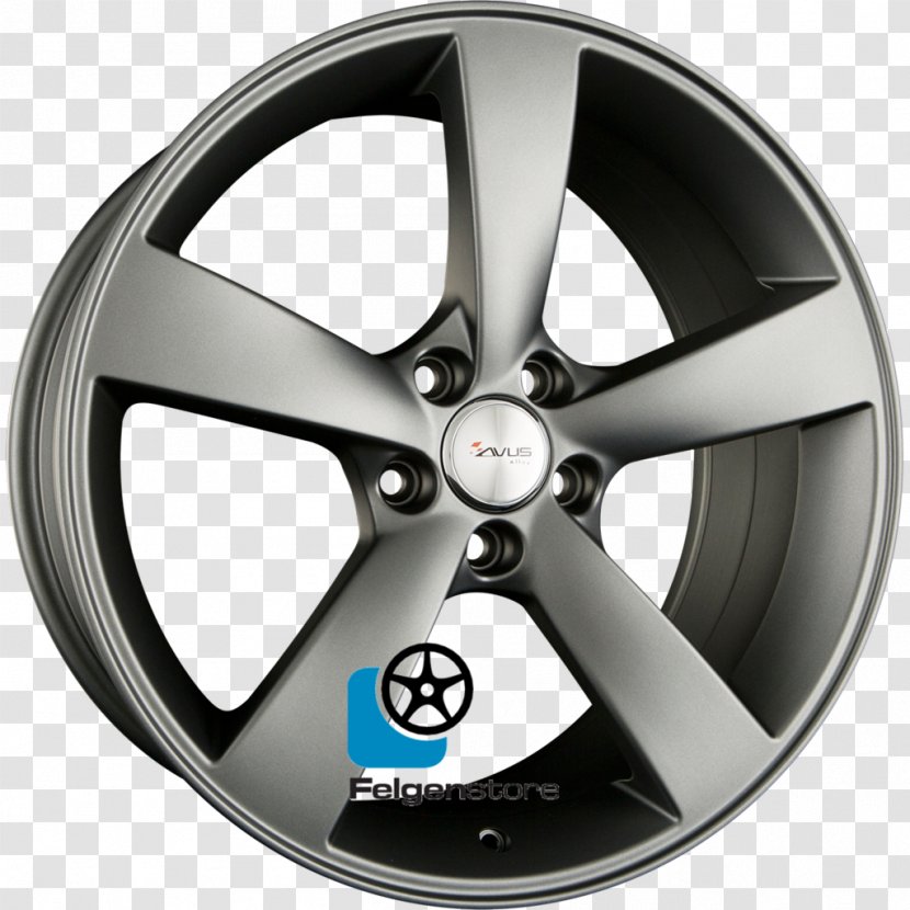 Alloy Wheel Car Tire Autofelge Rim - Automotive Design Transparent PNG