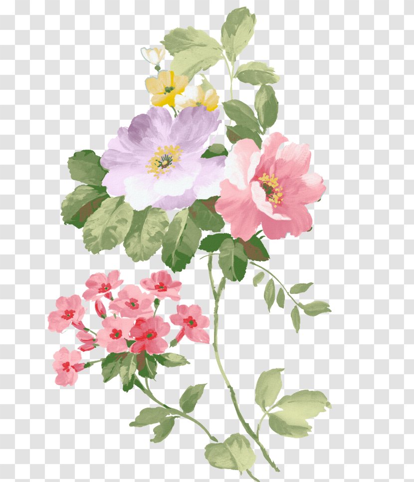 Bible Love Of God Blessing - Watercolor Flowers Transparent PNG