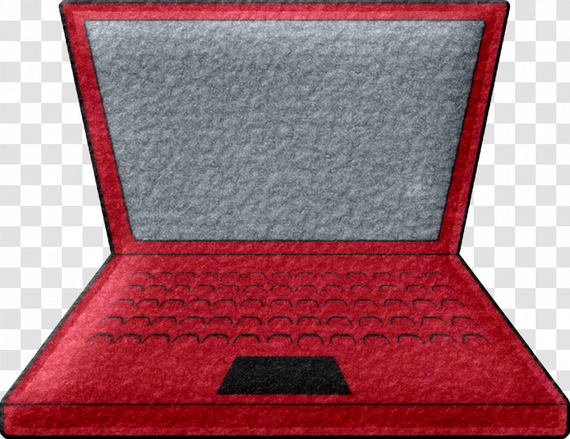 Floor Rectangle Mat - Red - Computer Free Download Transparent PNG