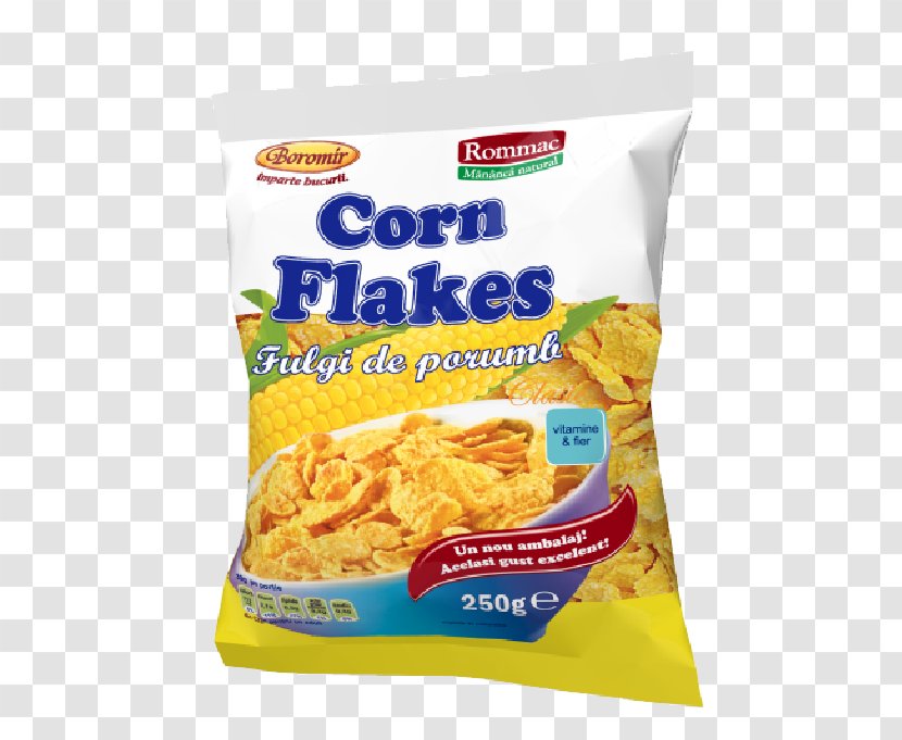 Corn Flakes Breakfast Cereal Milk Maize - Side Dish Transparent PNG