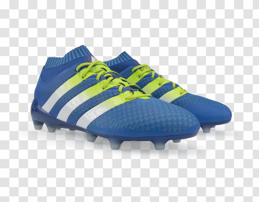 Cleat Sports Shoes Sportswear Product - Adidas Blue Soccer Ball Transparent PNG