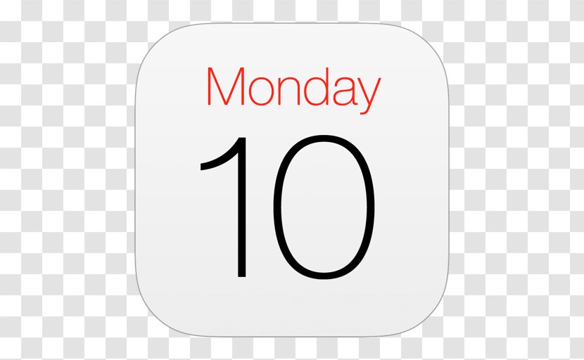 Calendar IOS 11 7 - Apple Transparent PNG