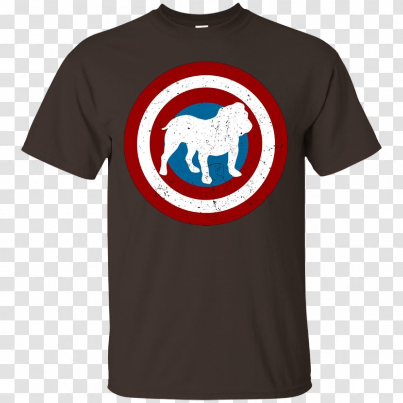 T-shirt Hoodie Gildan Activewear Sweater - Red - American Bulldog Transparent PNG