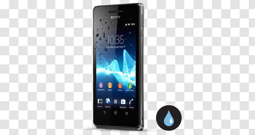 Sony Xperia V U S T E - Mobile Phone - Smartphone Transparent PNG