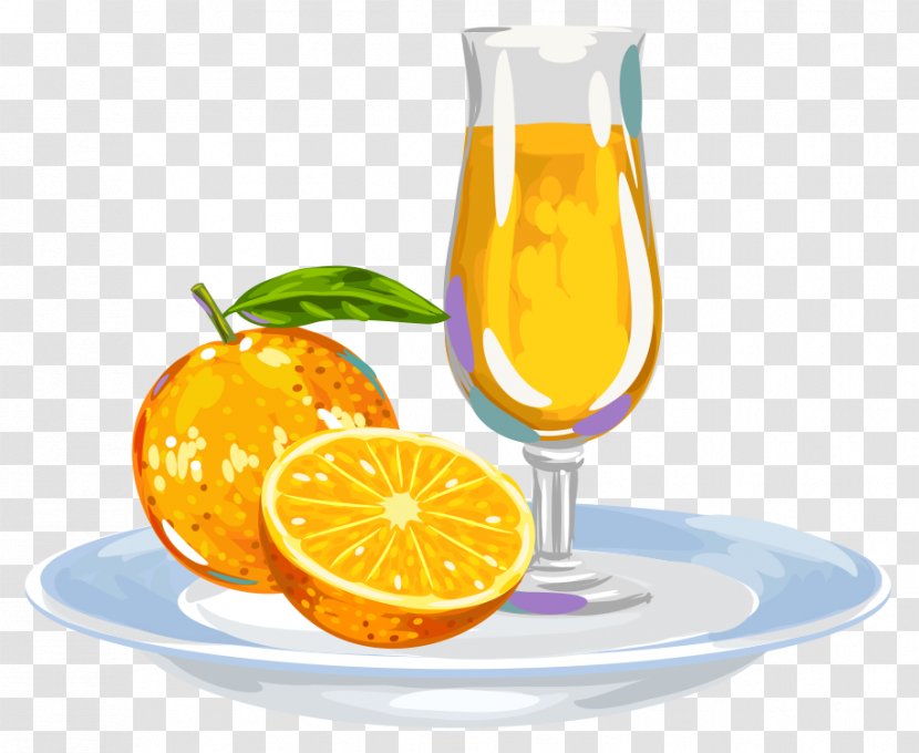 Orange Juice Drink Strawberry - Lemon - 001 Vector Cup Transparent PNG