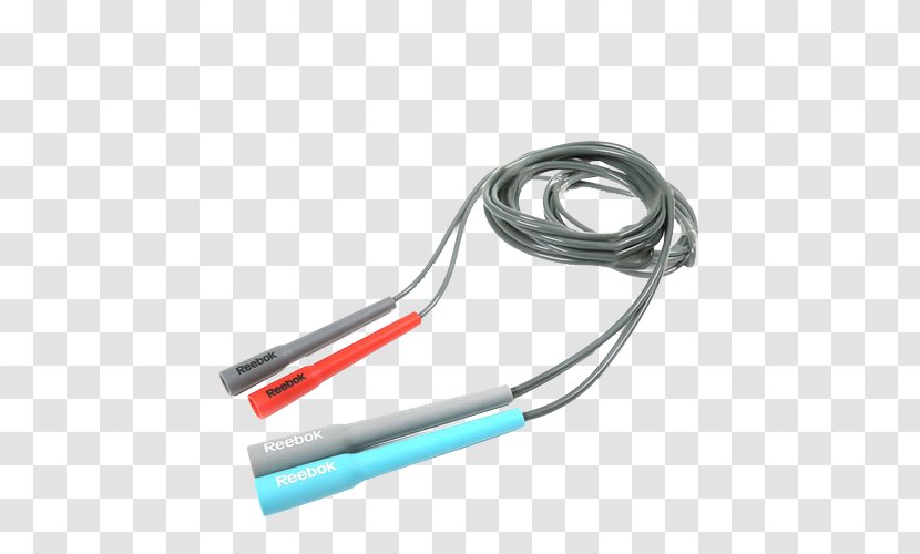 Skipping Rope Reebok Sport Jumping - Cable - Fitness Jump Transparent PNG