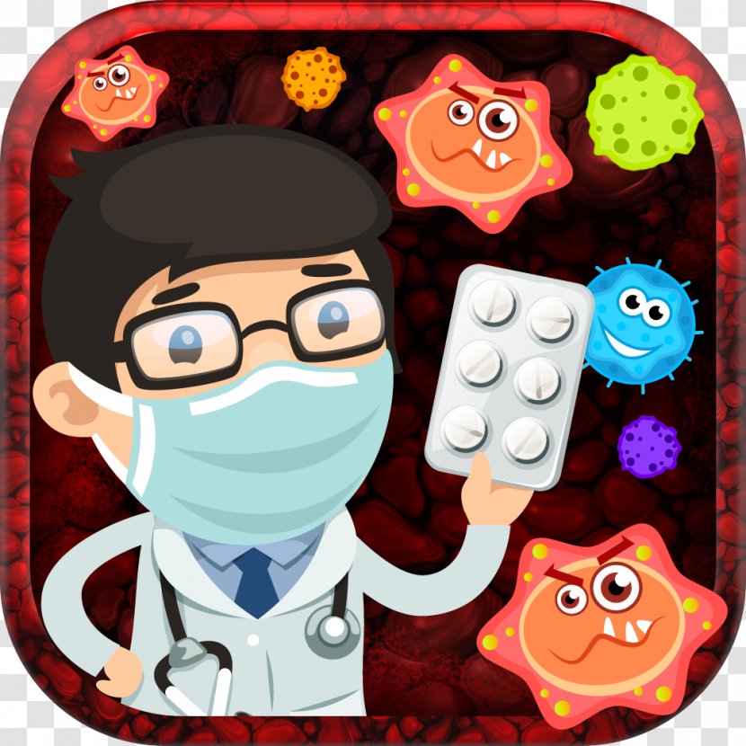 Doctor Of Medicine Health Care Surgery - Fictional Character - Large Eyed Virus Transparent PNG