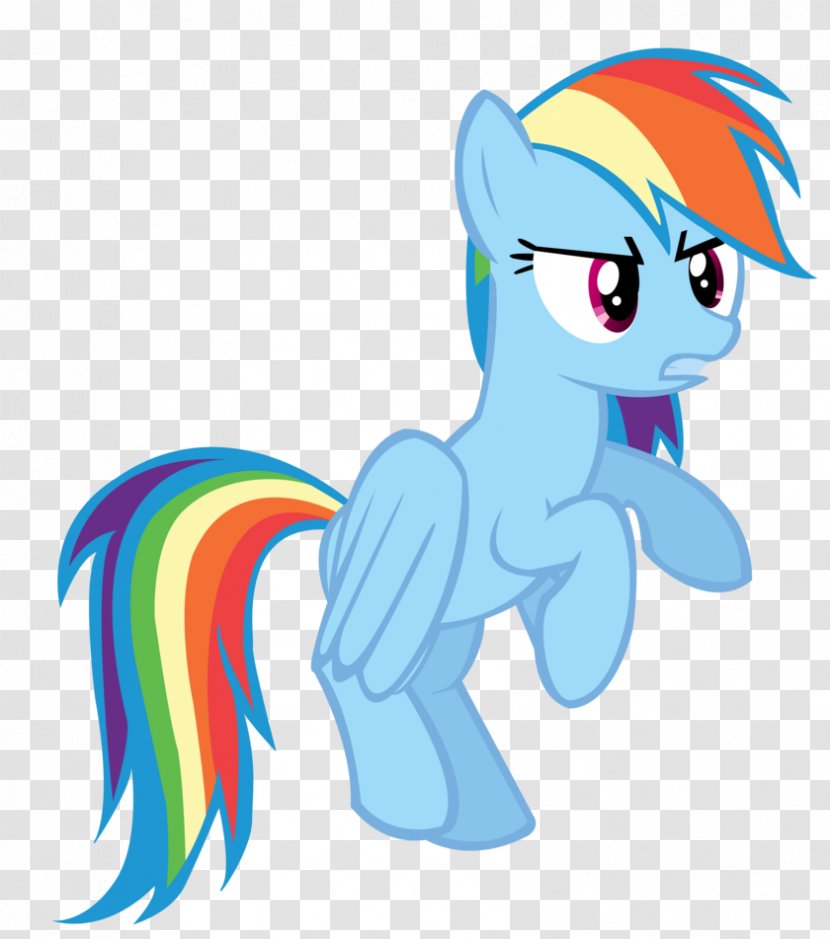 Horse Pony Rainbow Dash Animal - Tree Transparent PNG