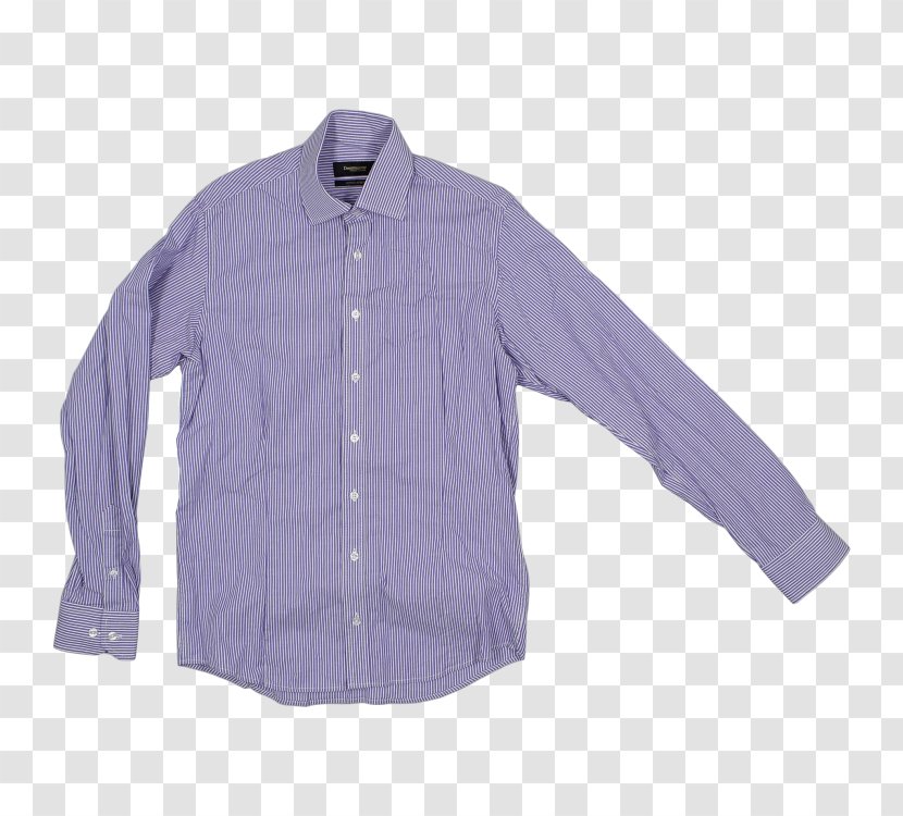 Dress Shirt Blouse Collar Sleeve Button - Barnes Noble - White Transparent PNG