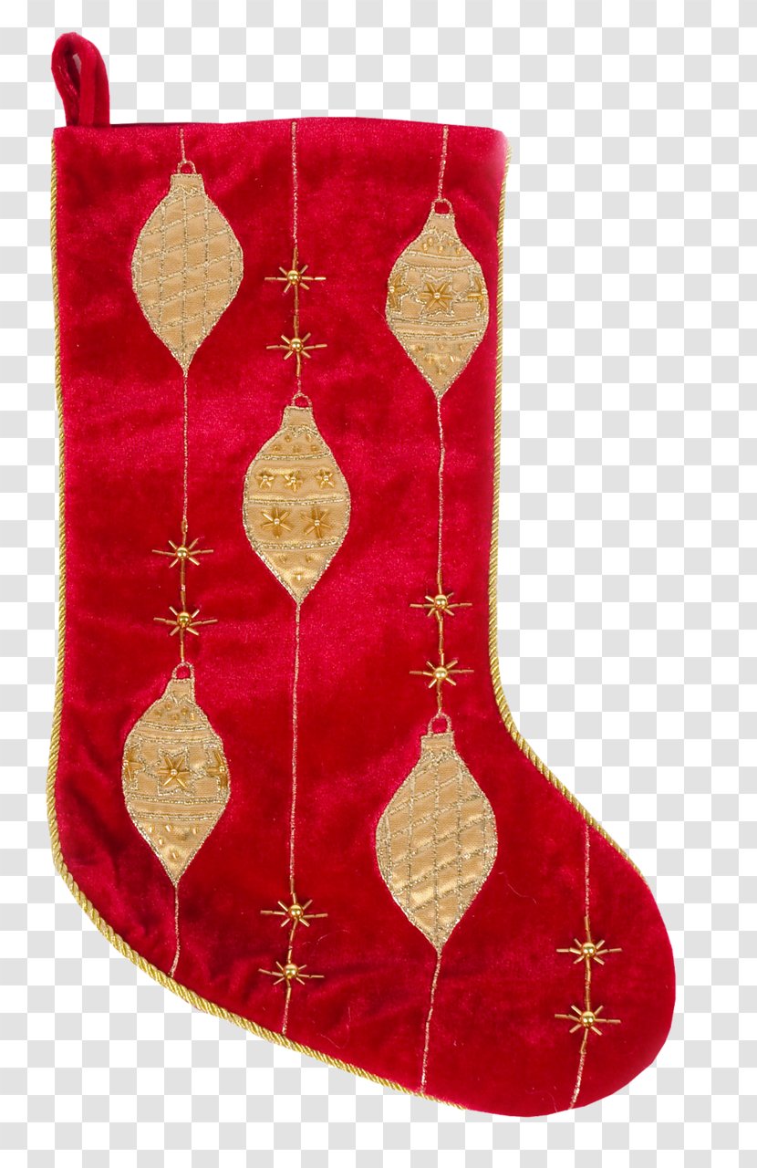 Sock Hosiery Christmas Santa Claus Gift - Stockings Transparent PNG