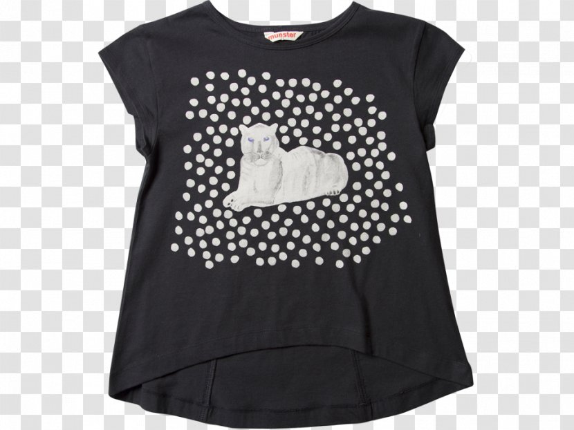 T-shirt Polka Dot Dress Blouse Sleeve - Outerwear Transparent PNG