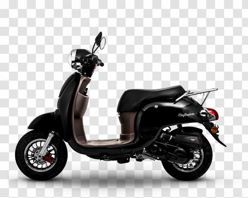 Scooter Car Piaggio Moped Elektromotorroller - Kick Start Transparent PNG