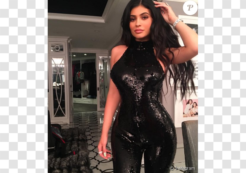 Kylie Jenner Keeping Up With The Kardashians Kendall And Christmas Party - Watercolor Transparent PNG