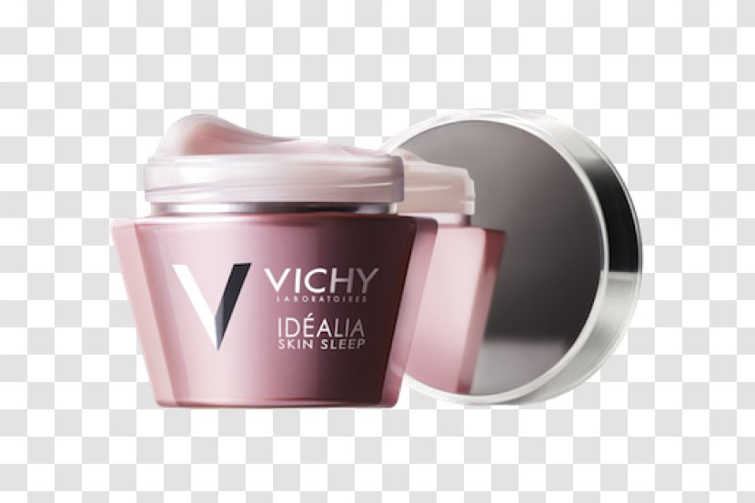 Vichy Idealia Skin Sleep Cream Moisturizer Cosmetics - Aqualia Thermal Dynamic Hydration Rich - Landscaping Flyer Transparent PNG
