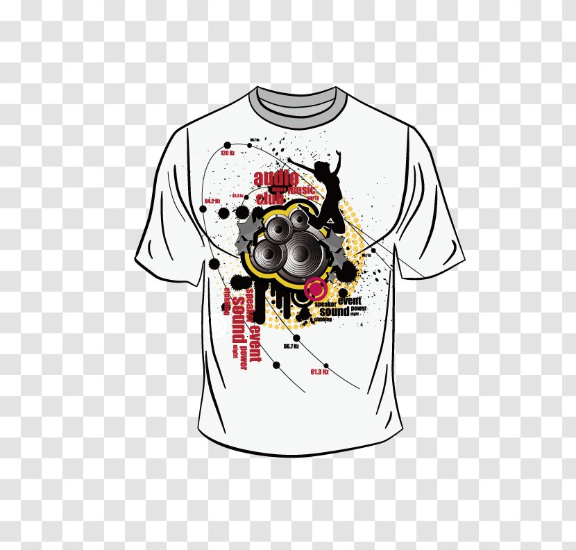 T-shirt - Frame - Men's Short-sleeve Rock Hip-Hop Transparent PNG