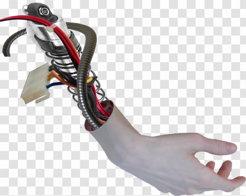 Cyborg Hand Robot Finger Arm - Rendering Transparent PNG