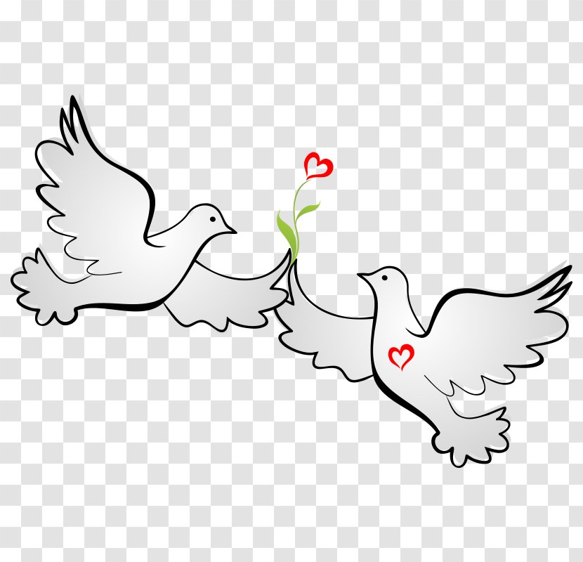 Valentines Day Lovebird Qixi Festival - Cartoon - Festival,Valentine Love Birds Transparent PNG