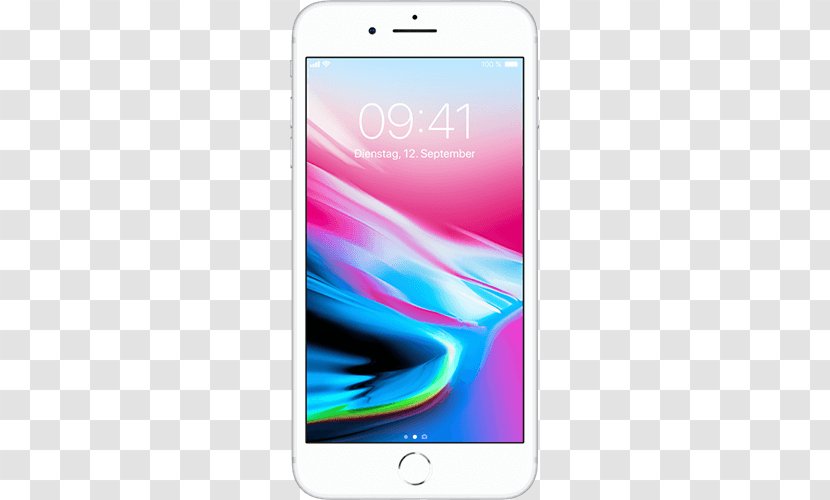 IPhone X Apple Silver Smartphone - Multimedia Transparent PNG