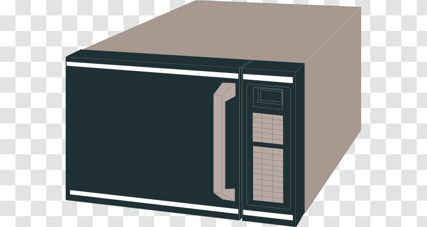 Microwave Oven Cuboid - Cube - Vector Cartoon Transparent PNG