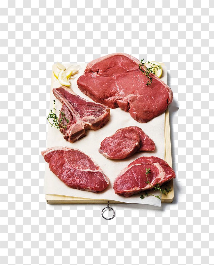 Meatloaf Beefsteak Red Meat - Silhouette Transparent PNG