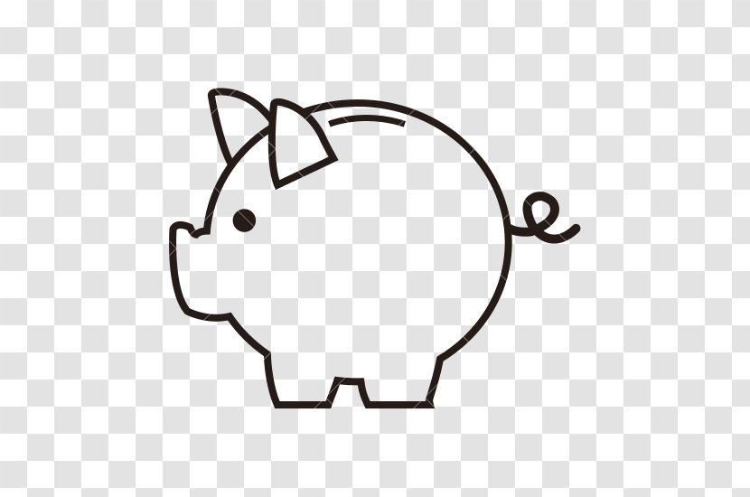 Photography Drawing Money - Cat Like Mammal - Piggy Bank Transparent PNG