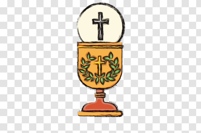 Symbol Cross Candle Holder Transparent PNG